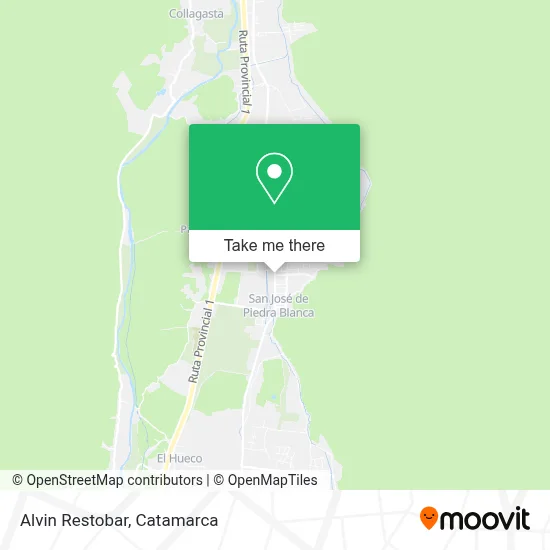Alvin Restobar map