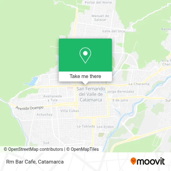 Rm Bar Cafe map