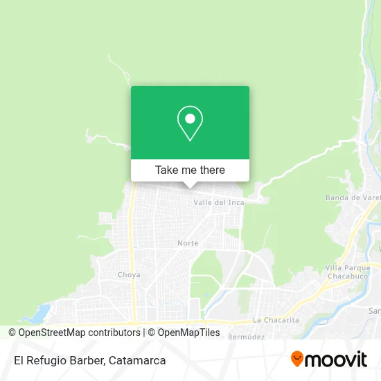 El Refugio Barber map