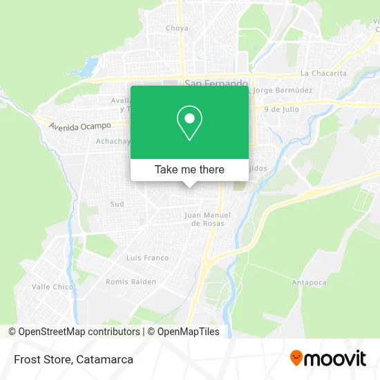 Frost Store map