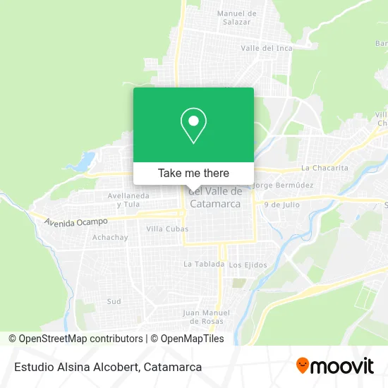 Estudio Alsina Alcobert map