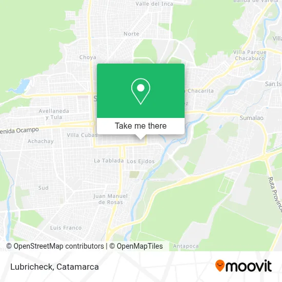 Lubricheck map