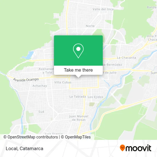 Local map