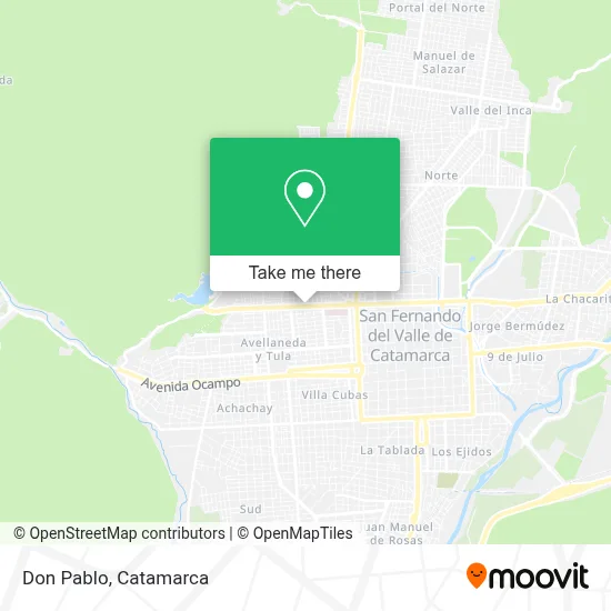 Don Pablo map