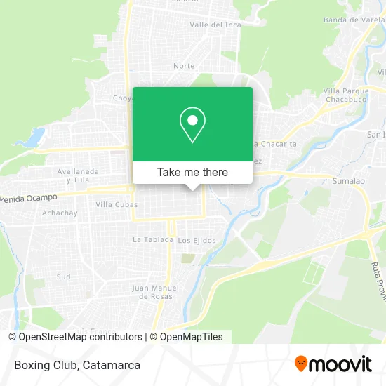 Boxing Club map