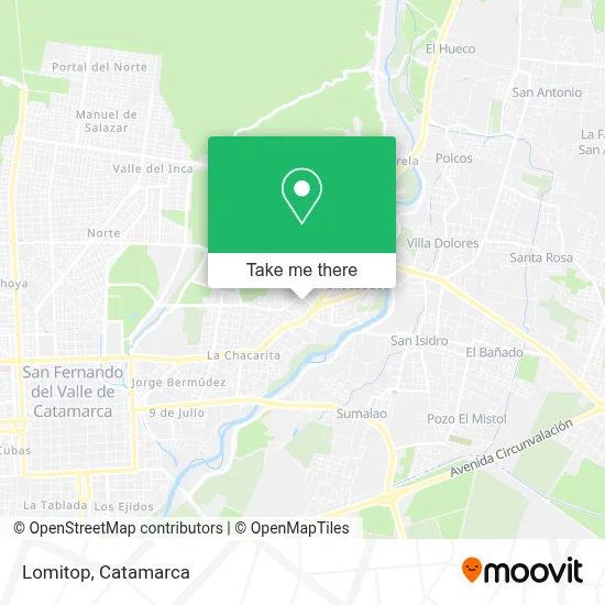 Lomitop map