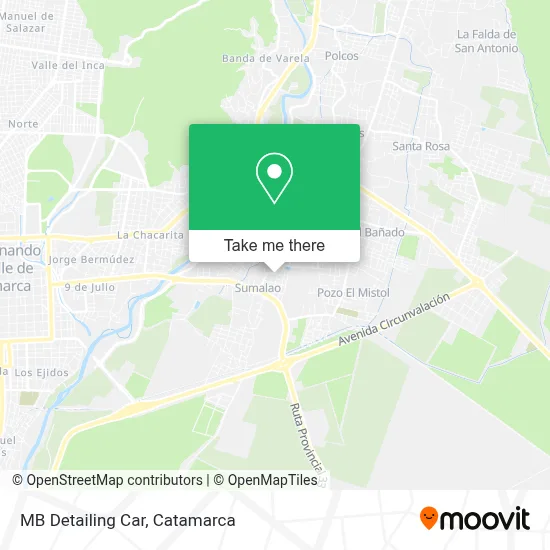 MB Detailing Car map