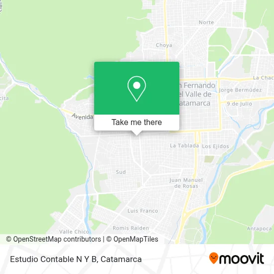 Estudio Contable N Y B map