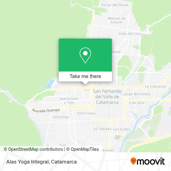 Alas Yoga Integral map