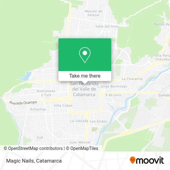 Magic Nails map