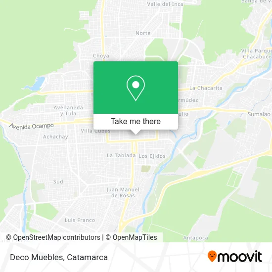 Deco Muebles map