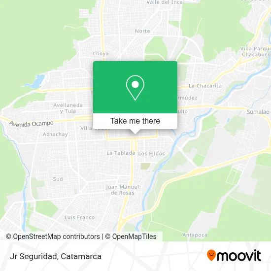 Jr Seguridad map