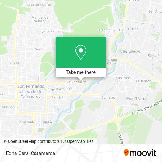 Edna Cars map
