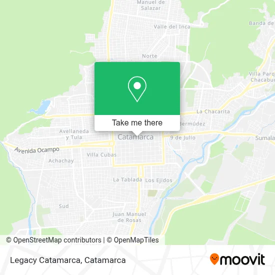 Legacy Catamarca map