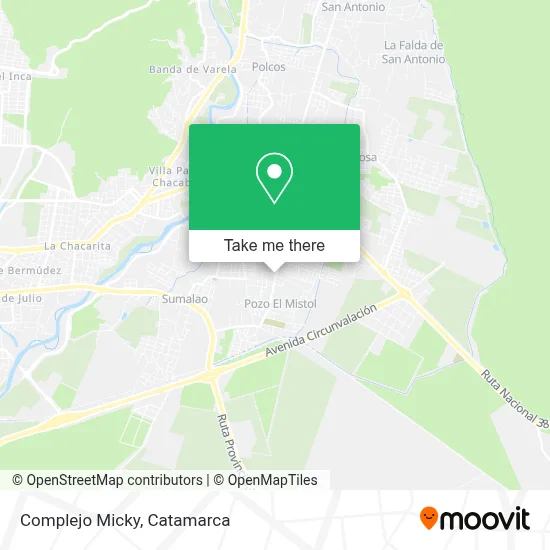 Complejo Micky map