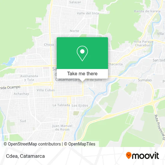 Cdea map