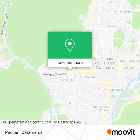 Paccari map