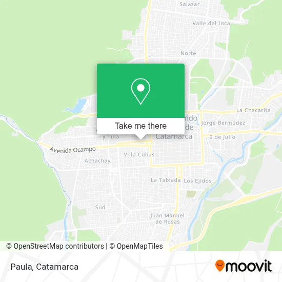 Paula map