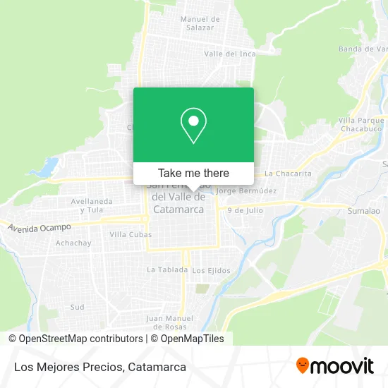 Los Mejores Precios map