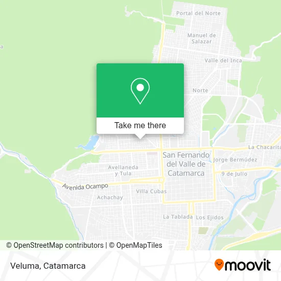 Veluma map