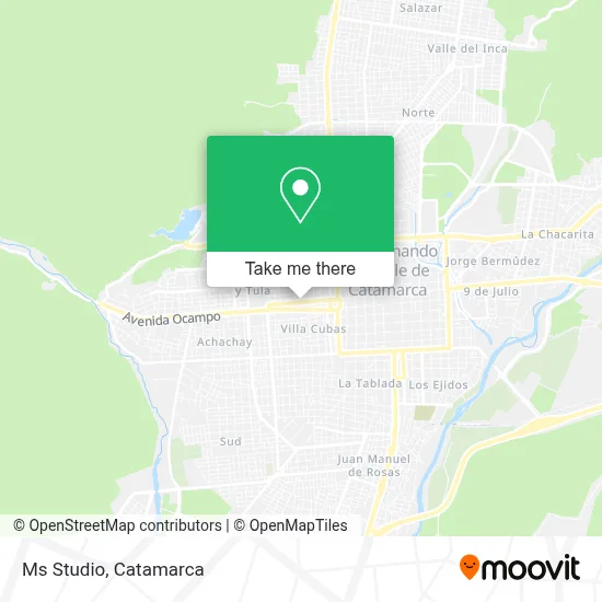 Ms Studio map