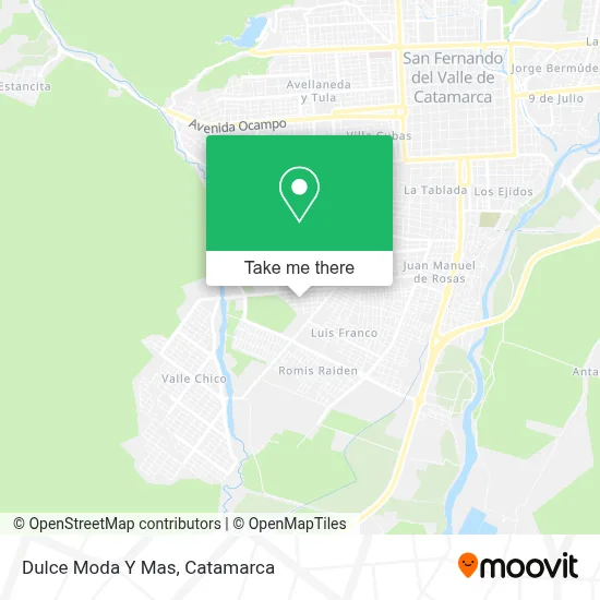 Dulce Moda Y Mas map