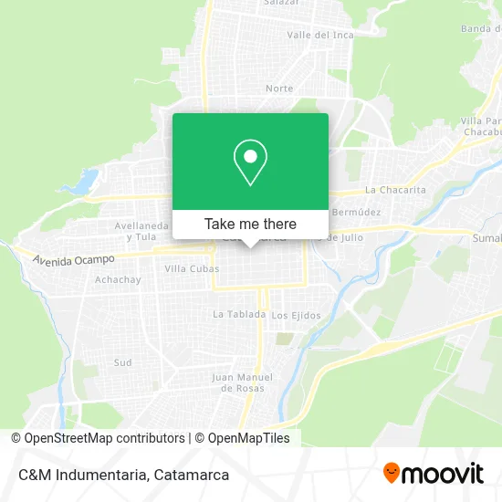C&M Indumentaria map