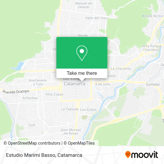 Estudio Marimi Basso map