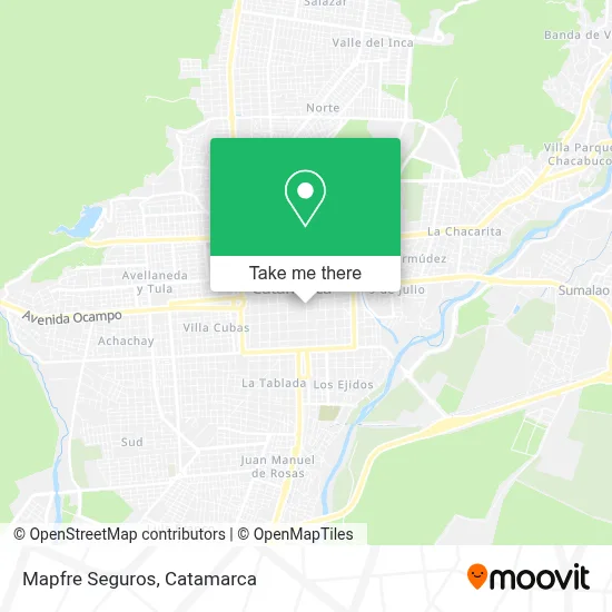 Mapfre Seguros map