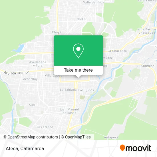 Ateca map