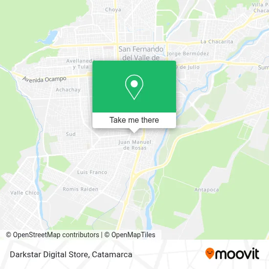 Darkstar Digital Store map