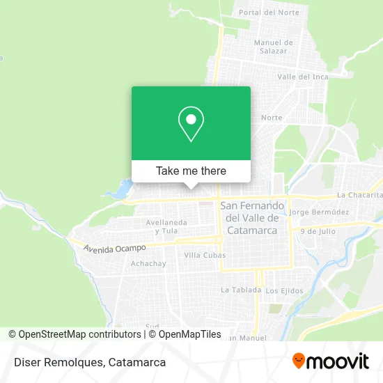 Diser Remolques map