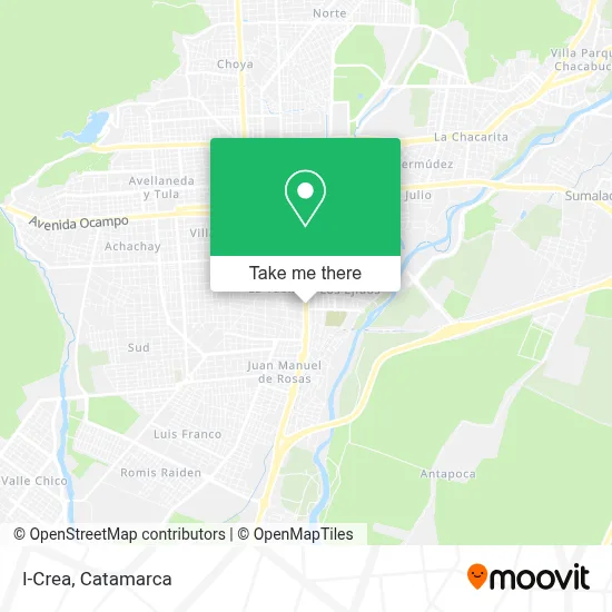 I-Crea map