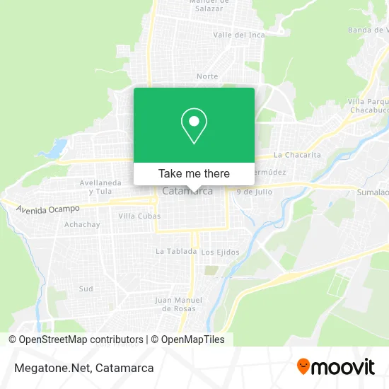 Megatone.Net map