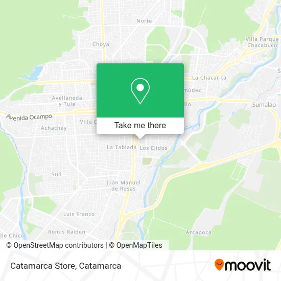 Catamarca Store map