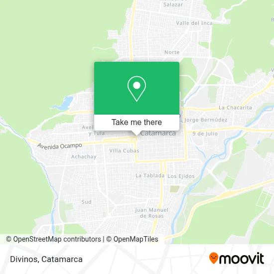 Divinos map