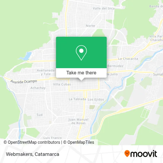 Webmakers map