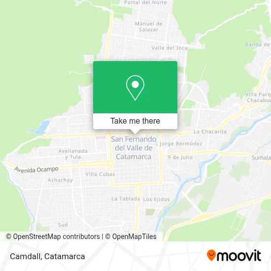 Camdall map