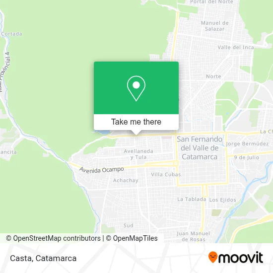 Casta map