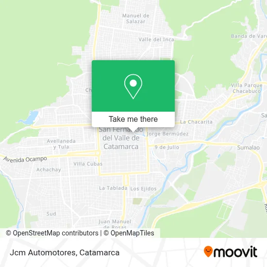 Jcm Automotores map
