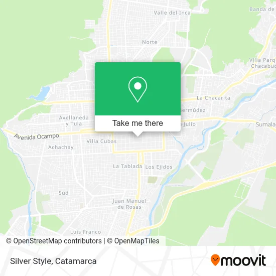 Silver Style map