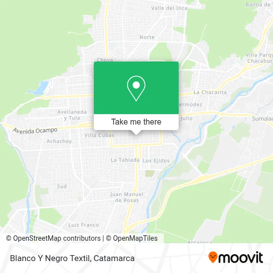 Blanco Y Negro Textil map