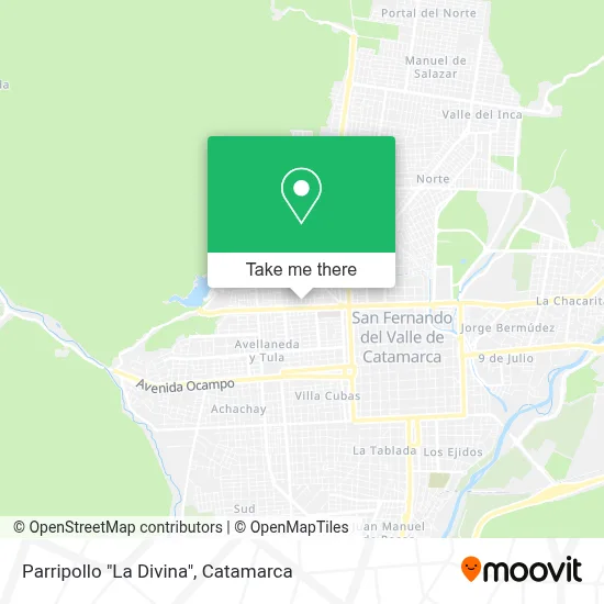 Parripollo "La Divina" map