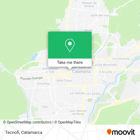 Tecnofi map