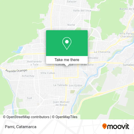 Pami map
