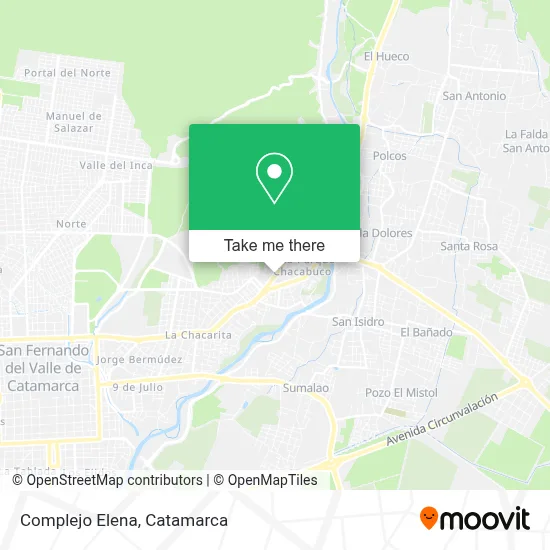Complejo Elena map