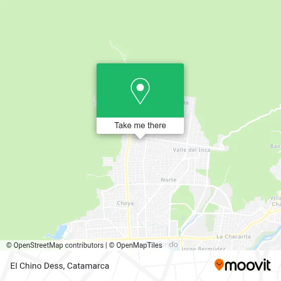 El Chino Dess map