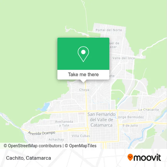 Cachito map