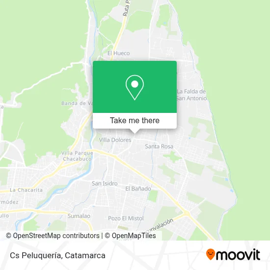 Cs Peluquería map