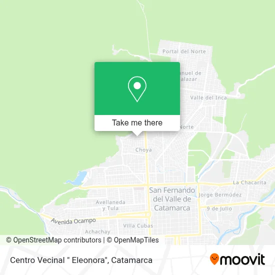 Centro Vecinal " Eleonora" map